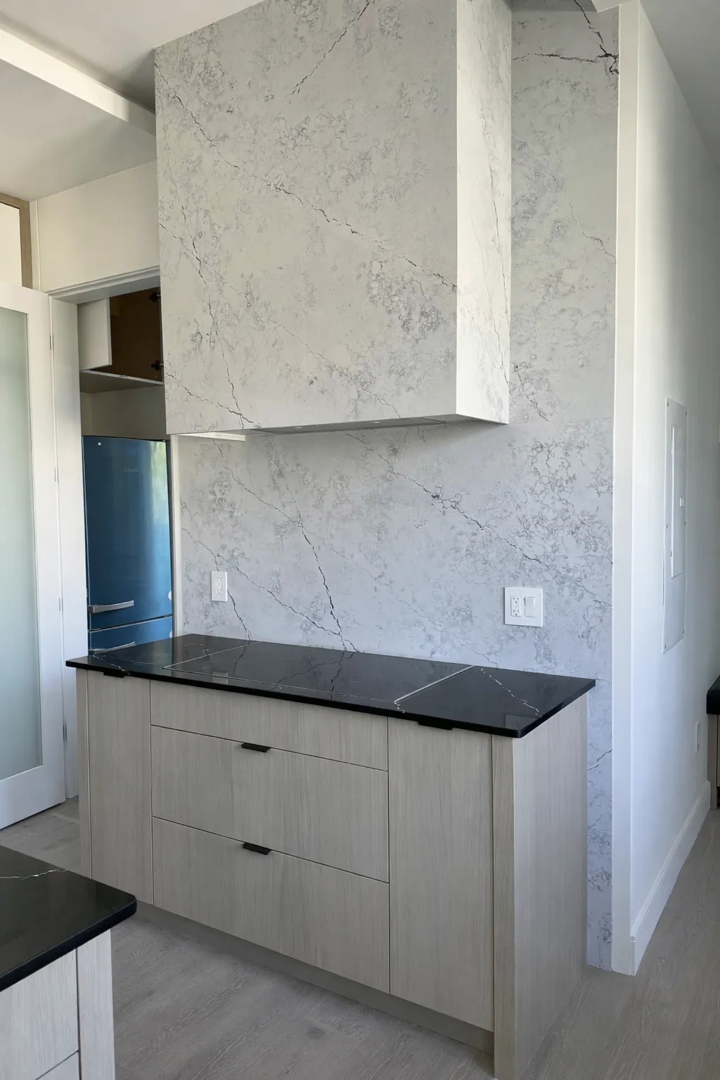 White Oak & Stone Kitchen — detail view 3