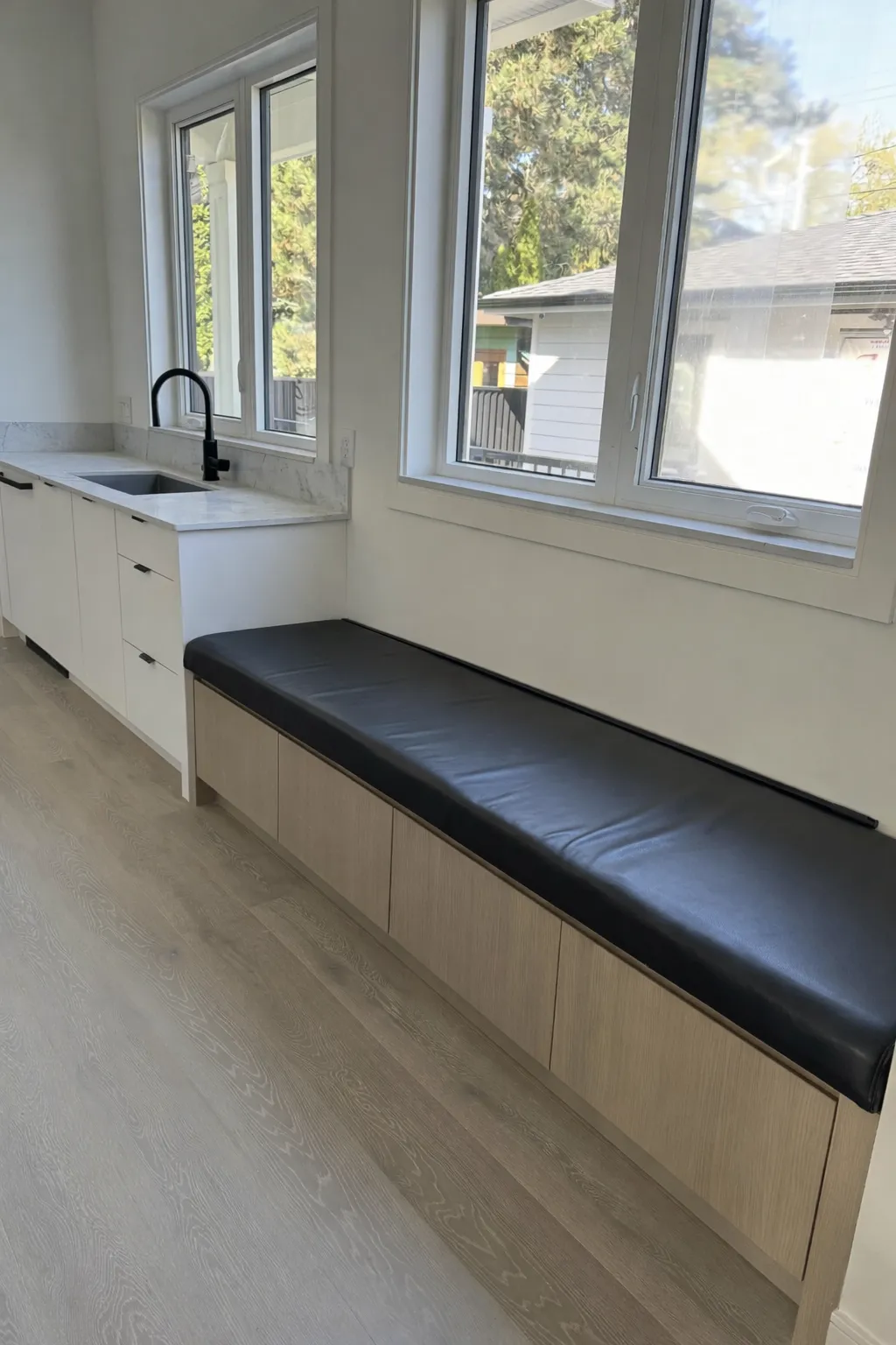 White Oak & Stone Kitchen — detail view 5